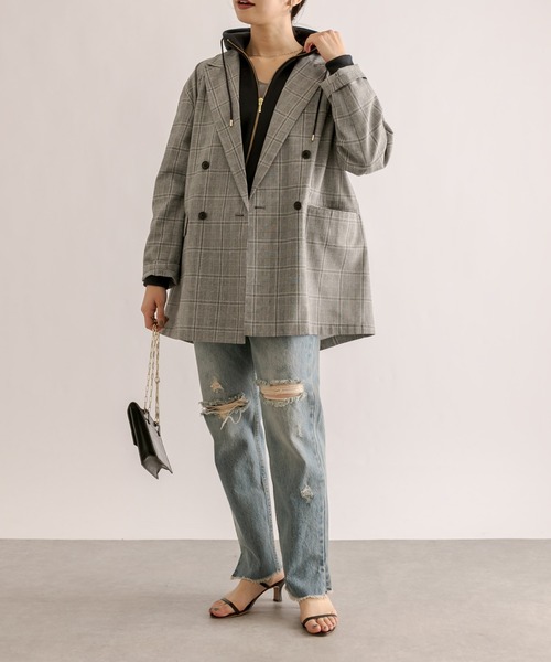 RIVE DROITE（リヴドロワ）の「型押し2WAYボディバッグ（ショルダーバッグ・レディース・ブラック・FREE）」の20枚目の写真