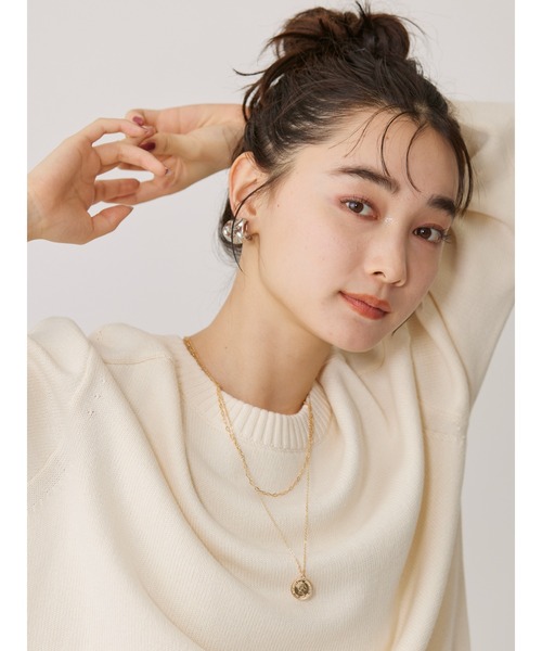 AMERICAN HOLIC（アメリカンホリック）の「コイン2SETネックレス（ネックレス・レディース・シルバー/ゴールド・FREE）」の2枚目の写真