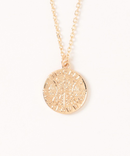 AMERICAN HOLIC（アメリカンホリック）の「コイン2SETネックレス（ネックレス・レディース・シルバー/ゴールド・FREE）」の5枚目の写真