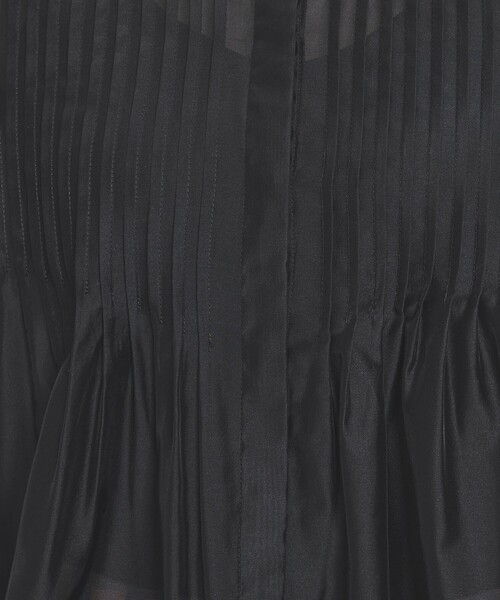 ユナイテッドアローズバルーン タック ブラウス黒ブラックUNITEDARROWS ユナイテッドアローズバルーン タック ブラウス黒ブラックUNITEDARROWS