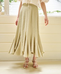 mysty woman | シャーリングエスカルゴスカート 110672(スカート)