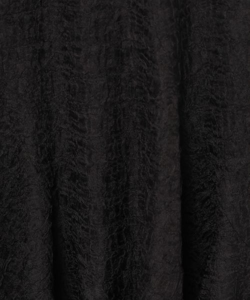 mysty woman(ミスティウーマン)の「シャーリングエスカルゴスカート 110672(スカート・レディース・アイボリー/ブラック/ライトグリーン/モカ・FREE)」の17枚目の写真