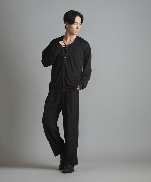 【セール】テレコV/N-CD(カーディガン)（カーディガン/ボレロ）｜NO ID.（ノーアイディ）