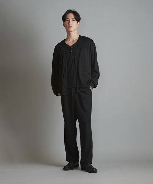 【セール】テレコV/N-CD(カーディガン)（カーディガン/ボレロ）｜NO ID.（ノーアイディ）