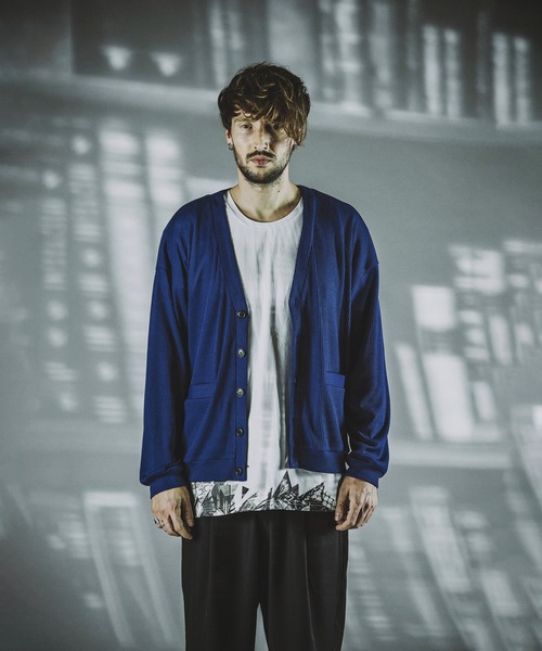 【セール】テレコV/N-CD(カーディガン)（カーディガン/ボレロ）｜NO ID.（ノーアイディ）