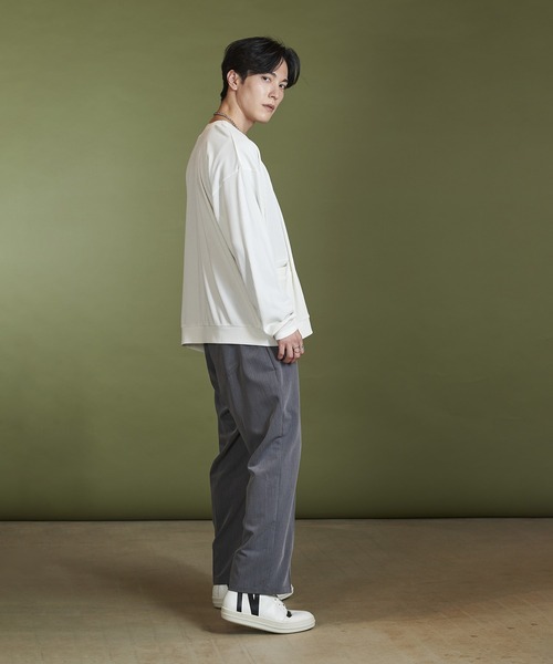 【セール】テレコV/N-CD(カーディガン)（カーディガン/ボレロ）｜NO ID.（ノーアイディ）