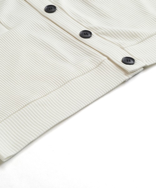 【セール】テレコV/N-CD(カーディガン)（カーディガン/ボレロ）｜NO ID.（ノーアイディ）