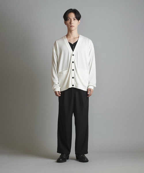 【セール】テレコV/N-CD(カーディガン)（カーディガン/ボレロ）｜NO ID.（ノーアイディ）