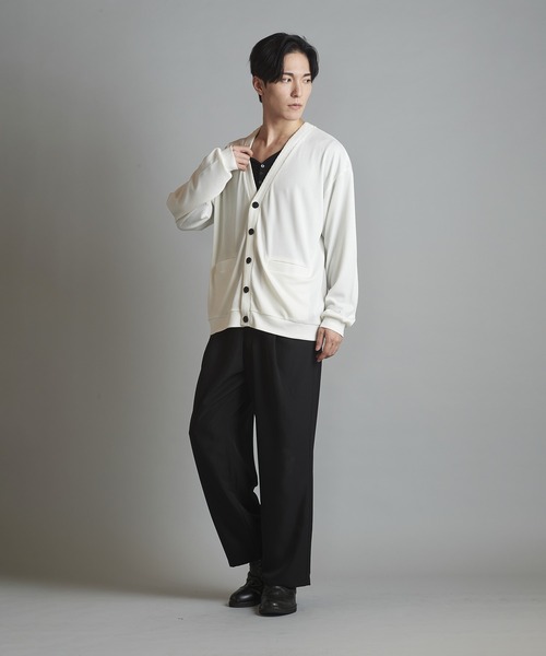 【セール】テレコV/N-CD(カーディガン)（カーディガン/ボレロ）｜NO ID.（ノーアイディ）