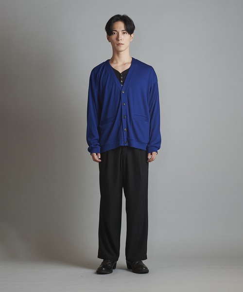 【セール】テレコV/N-CD(カーディガン)（カーディガン/ボレロ）｜NO ID.（ノーアイディ）