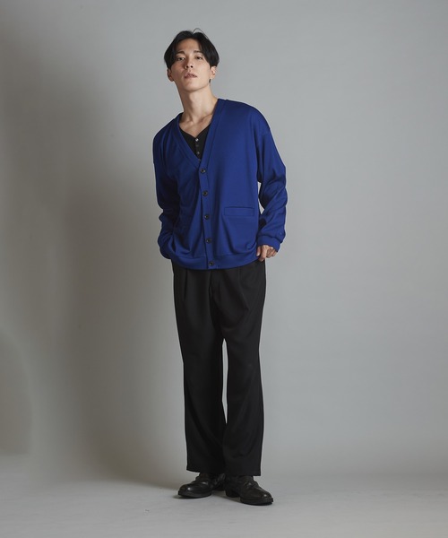 【セール】テレコV/N-CD(カーディガン)（カーディガン/ボレロ）｜NO ID.（ノーアイディ）