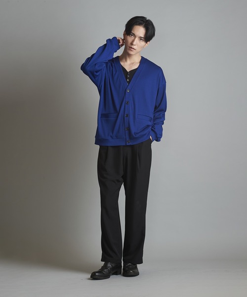 【セール】テレコV/N-CD(カーディガン)（カーディガン/ボレロ）｜NO ID.（ノーアイディ）