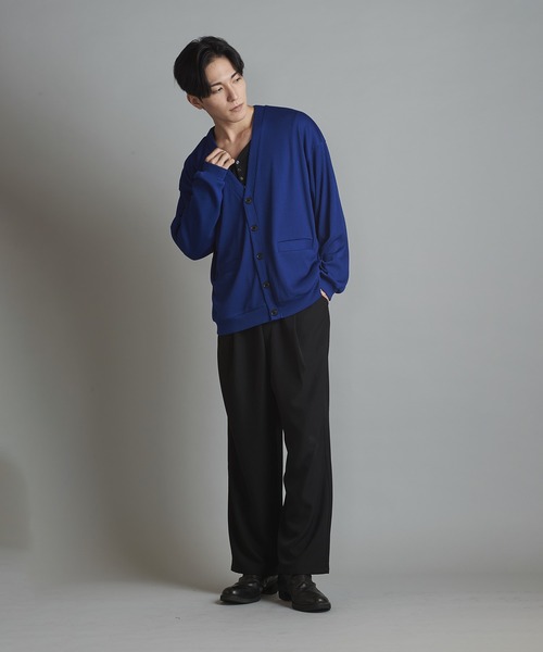 【セール】テレコV/N-CD(カーディガン)（カーディガン/ボレロ）｜NO ID.（ノーアイディ）