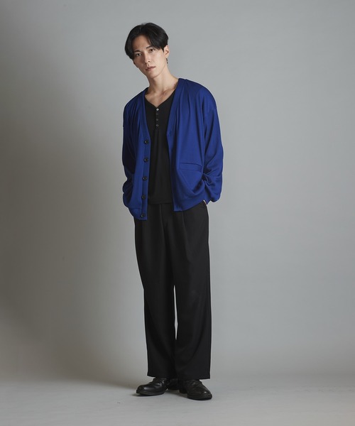 【セール】テレコV/N-CD(カーディガン)（カーディガン/ボレロ）｜NO ID.（ノーアイディ）