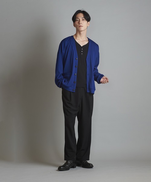 【セール】テレコV/N-CD(カーディガン)（カーディガン/ボレロ）｜NO ID.（ノーアイディ）