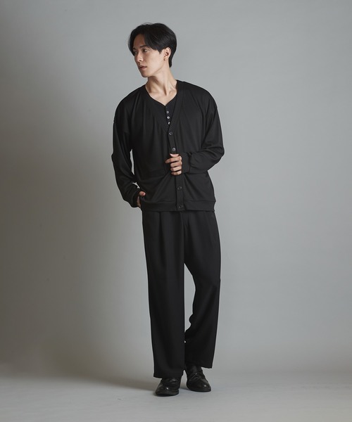 【セール】テレコV/N-CD(カーディガン)（カーディガン/ボレロ）｜NO ID.（ノーアイディ）