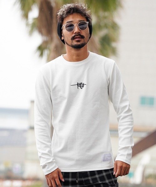 RTEG ホワイト 長袖シャツ Sサイズ