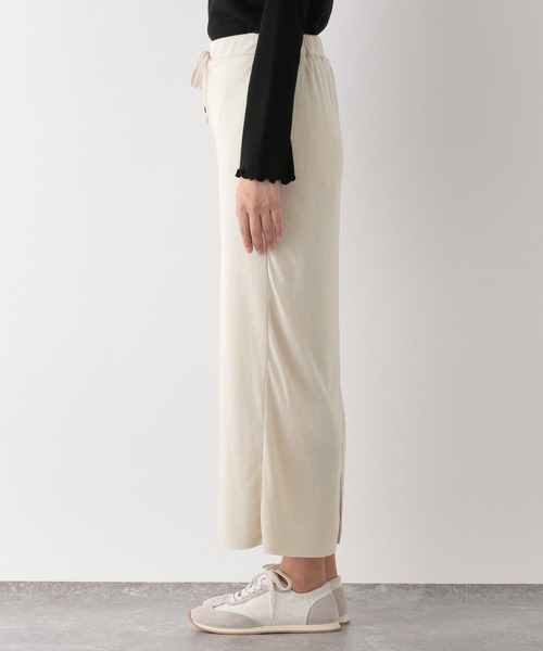 GLOBAL WORK（グローバルワーク）の「セルフカットリブIラインスカート/993235（スカート・レディース・ブラック/アイボリー/イエロー/ブラック系その他・M/L）」の20枚目の写真