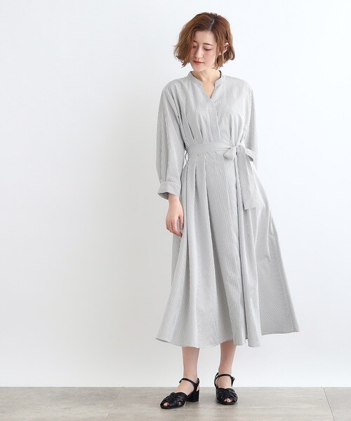 grove（グローブ）の「◇スパンボイルスキッパーシャツワンピース