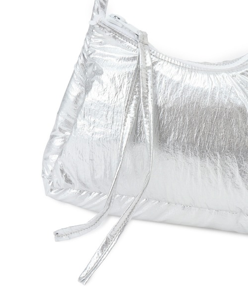 SALON adam et rope'（サロン アダム エ ロペ）の「【kokyo（コキヨ）】Trapecio Mini Bag（ハンドバッグ・レディース・シルバー・FREE）」の10枚目の写真