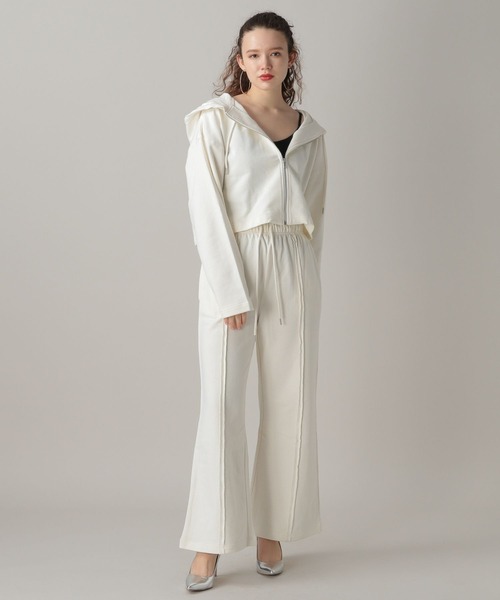 FOREVER 21(フォーエバー トゥエンティーワン)の「【2024SS】スウェットジップパーカー(パーカー・レディース・ピンク/オフホワイト/チャコールグレー・SMALL/MEDIUM)」の15枚目の写真