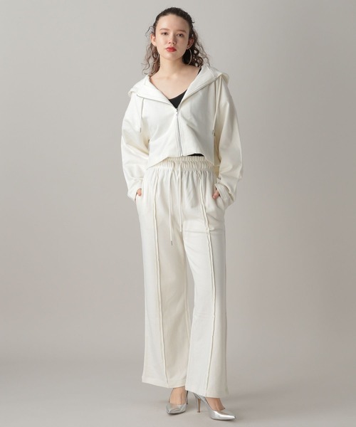 FOREVER 21(フォーエバー トゥエンティーワン)の「【2024SS】スウェットジップパーカー(パーカー・レディース・ピンク/オフホワイト/チャコールグレー・SMALL/MEDIUM)」の16枚目の写真