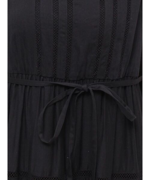 dazzlin（ダズリン）の「ハシゴレースティアードワンピース（ワンピース・レディース・オフホワイト/ピンク/グリーン/パープル/ブラック・FREE）」の9枚目の写真