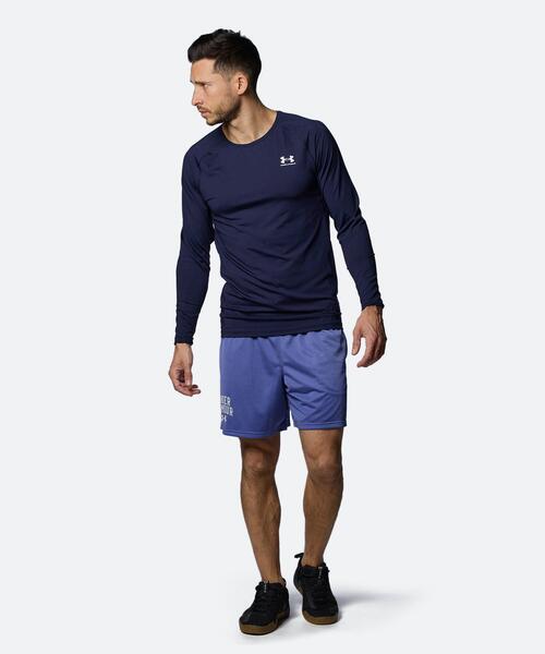 UNDER ARMOUR(アンダーアーマー)の「UAヒートギア フィッティド ロングスリーブ シャツ(トレーニング/メンズ)(Tシャツ/カットソー・メンズ・ネイビー・L/M/XL/XXL/S/3XL)」の3枚目の写真