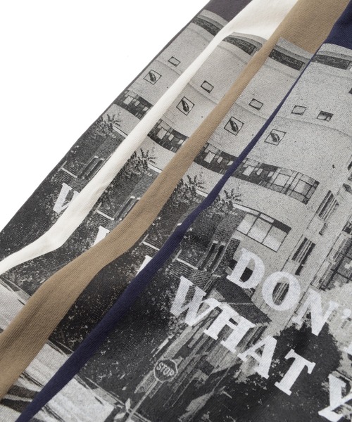 GLAZOS（グラソス）の「【大人向けサイズあり】【プチプラ】アソートバックフォト半袖Tシャツ（Tシャツ/カットソー・キッズ・ホワイト/オートミール/ベージュ/ネイビー/カーキ/ブルー/チャコールグレー・130cm/140cm/150cm/160cm/170cm）」の22枚目の写真