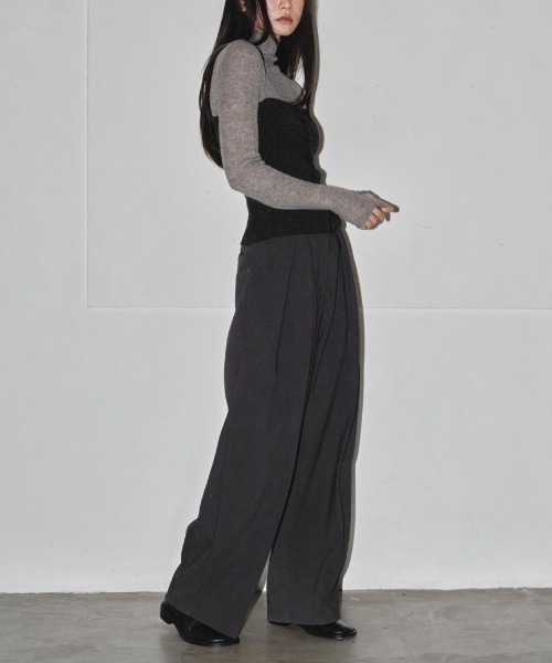 【新品】todayful Bonding Wide Trousers TODAYFUL(トゥデイフル) / Life's online store（ライフズ