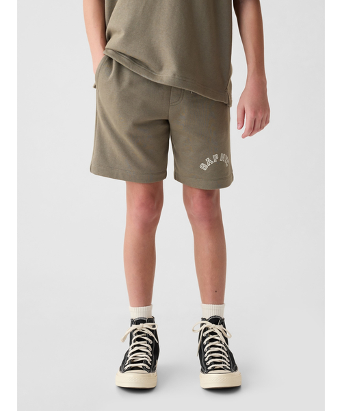 GAP（ギャップ）の「GAP NYC アーチロゴ ショートパンツ (キッズ)（その他パンツ・キッズ・ブルー/ホワイト系その他/グリーン・120cm/130cm/140cm/150cm/160cm）」の8枚目の写真