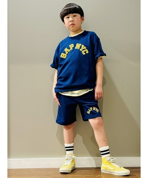 GAP（ギャップ）の「GAP NYC アーチロゴ ショートパンツ (キッズ)（その他パンツ・キッズ・ブルー/ホワイト系その他/グリーン・120cm/130cm/140cm/150cm/160cm）」の19枚目の写真