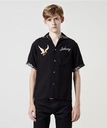 CHRISTIAN DADA | Souvenir Embroidery Two-Tone Rayon Shirt(シャツ/ブラウス)