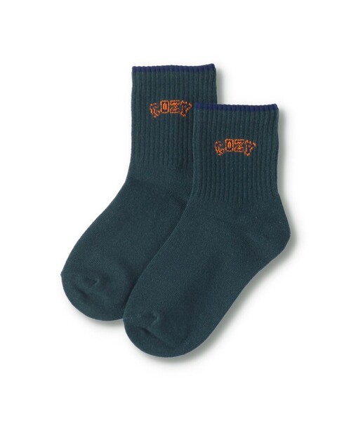 BRANSHES（ブランシェス）の「ロゴショート丈ソックス（ソックス/靴下・キッズ・アイボリー/杢グレー/ダークグリーン・13-15cm/16-18cm/19-21cm）」の7枚目の写真