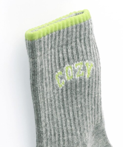 BRANSHES（ブランシェス）の「ロゴショート丈ソックス（ソックス/靴下・キッズ・アイボリー/杢グレー/ダークグリーン・13-15cm/16-18cm/19-21cm）」の10枚目の写真