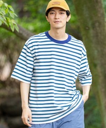 L.L.Bean | 【JAPAN EDITION】ユニオン・ショートスリーブ・ストライプ・Tシャツ(Tシャツ/カットソー)