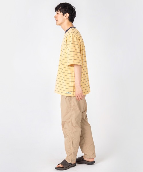 L.L.Bean（エルエルビーン）の「【JAPAN EDITION】ユニオン・ショートスリーブ・ストライプ・Tシャツ（Tシャツ/カットソー・メンズ・グレー系その他/イエロー系その他/パープル系その他/ホワイト系その他・SMALL/MEDIUM/LARGE/X-LARGE）」の13枚目の写真