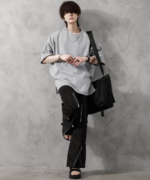 セール】【犬飼京×DEVICE】cobra buckle messenger bag/コブラ