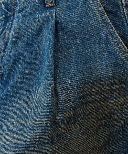 superNova.(スーパーノヴァ)の「【superNova./スーパーノヴァ】別注 Selvedge wide jeans-Vintage wash(デニムパンツ・メンズ・ダークインディゴブルー・S/M)」の3枚目の写真