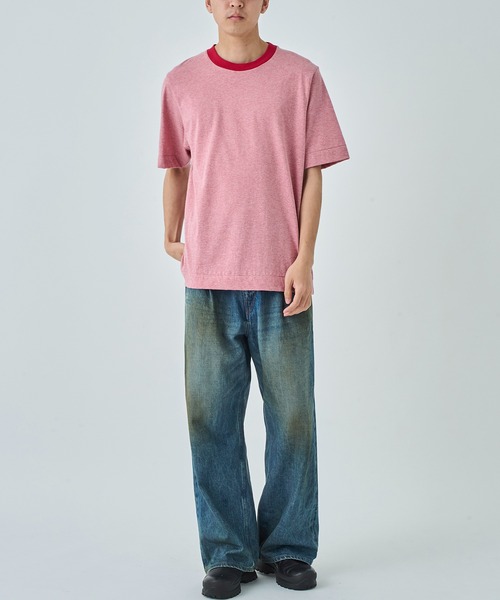 superNova.(スーパーノヴァ)の「【superNova./スーパーノヴァ】別注 Selvedge wide jeans-Vintage wash(デニムパンツ・メンズ・ダークインディゴブルー・S/M)」の5枚目の写真