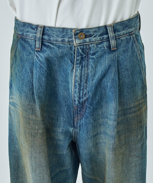 希少 superNova. studious別注 デニムパンツ ヴィンテージ加工 superNova.（スーパーノヴァ）の「【superNova./スーパーノヴァ】別注