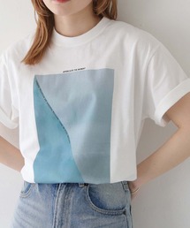 【cheriella】WEB限定NEWニュアンスパネルロゴTシャツ WEB LIMITED NEW NUANCE PANEL LOGO T-SHIRT