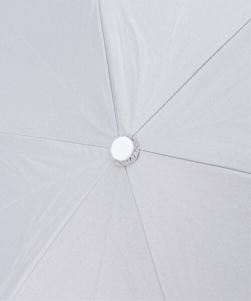 LBC(エルビーシー)の「ラウンドフリル 遮光 折りたたみ傘 日傘(折りたたみ傘・レディース・オフホワイト/グレー/ブルー/ピンク・FREE)」の9枚目の写真