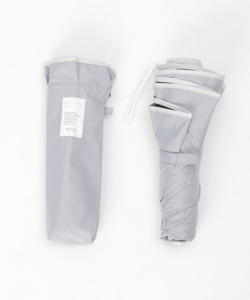 LBC(エルビーシー)の「ラウンドフリル 遮光 折りたたみ傘 日傘(折りたたみ傘・レディース・オフホワイト/グレー/ブルー/ピンク・FREE)」の13枚目の写真