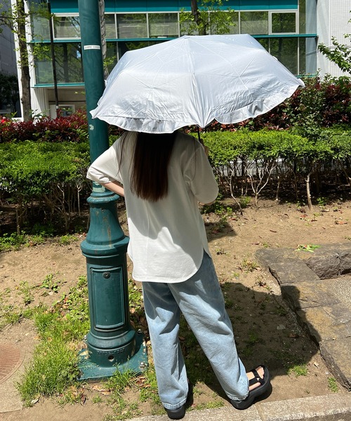 KiwandaKiwanda フリル日傘 B.B. Linen 47cm KiwandaKiwanda フリル日傘 B.B. Linen 47cm KiwandaKiwanda