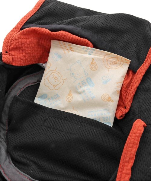 F.O.KIDS(エフオーキッズ)の「【保冷剤収納可・UVカット】ミズアソビーチハット_はっ水加工(ハット・キッズ・ブラック/ベージュ/オレンジ/グリーン・54/52/50/56)」の20枚目の写真