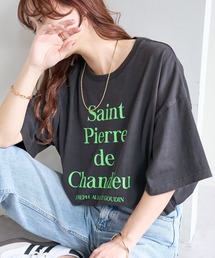DISCOAT（ディスコート）の「ビンテージ加工アソートカラーロゴTシャツ《ユニセックス》（Tシャツ/カットソー・メンズ）」