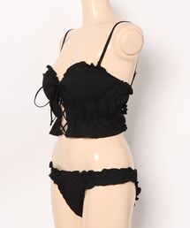完売品 Ravijour CORSET ビキニセット ブルー青Mサイズ 今季完売Ravijour CORSETビキニセット ブルー青Mサイズノベルティ付