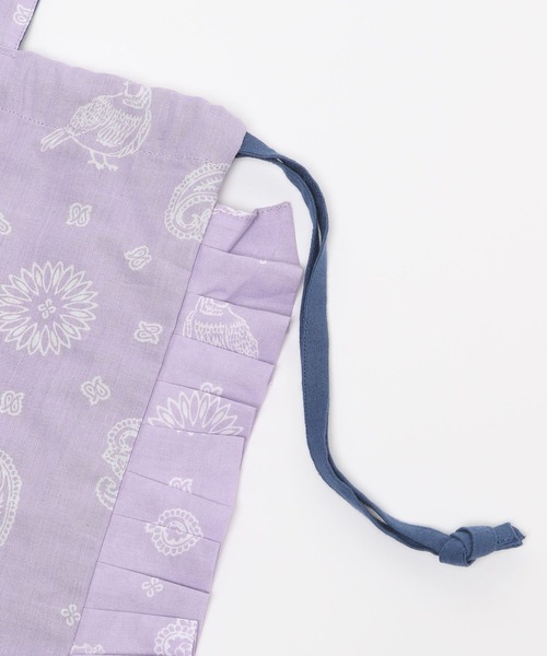 niko and...(ニコアンド)の「オリジナルプリント刺繍トートバッグ(トートバッグ・レディース・パープル/ベージュ/ホワイト/ブルー・0)」の18枚目の写真