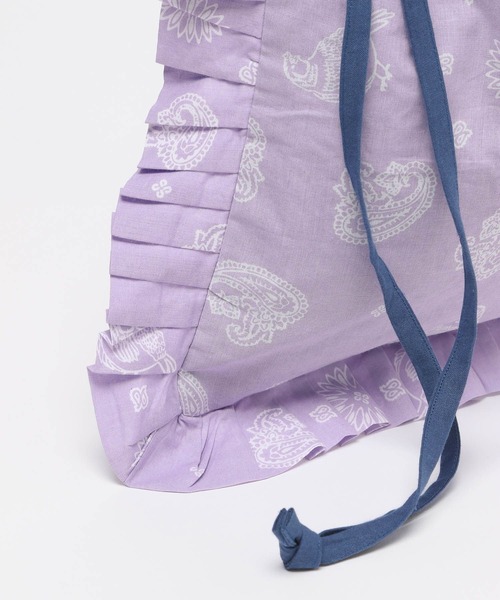 niko and...(ニコアンド)の「オリジナルプリント刺繍トートバッグ(トートバッグ・レディース・パープル/ベージュ/ホワイト/ブルー・0)」の19枚目の写真